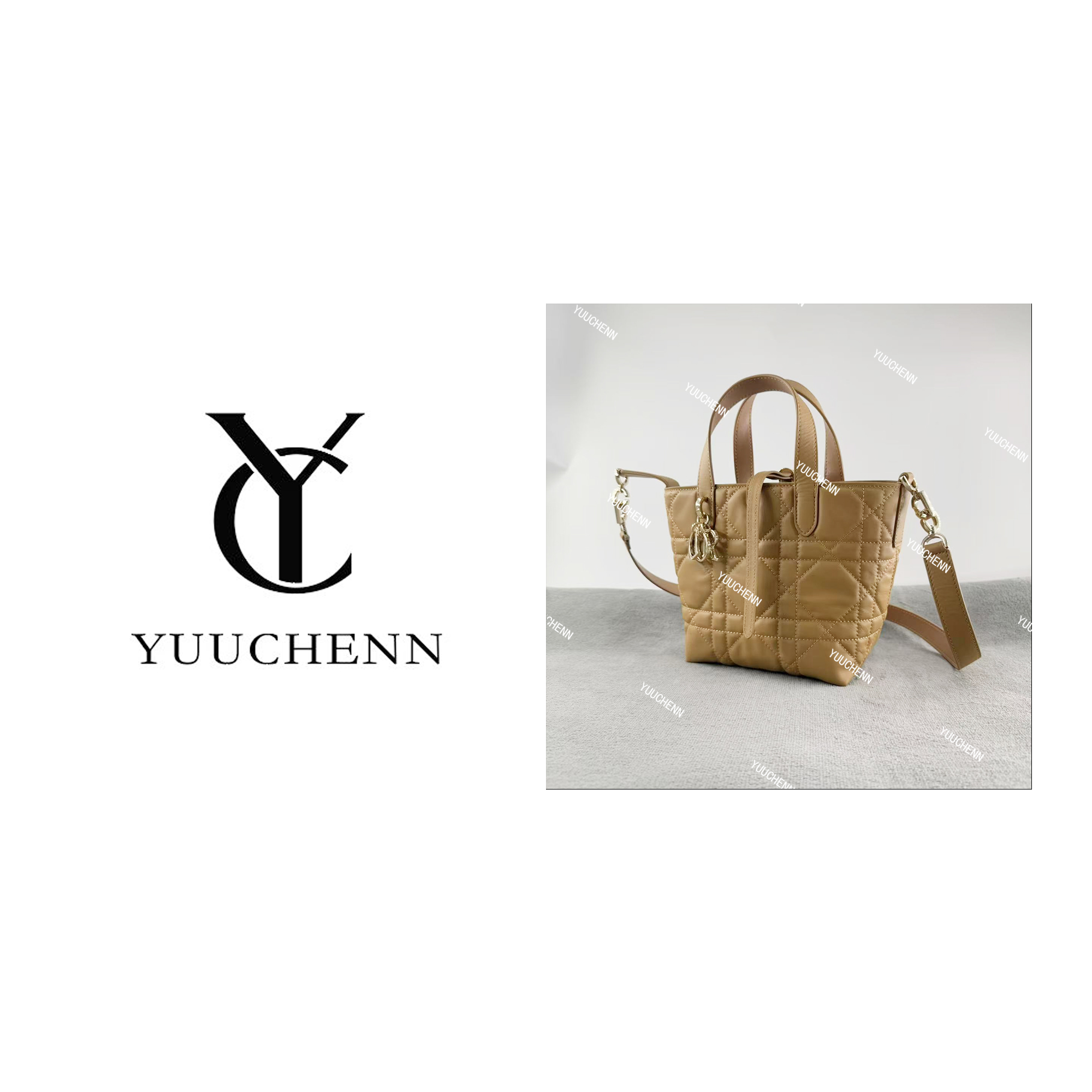 YUUCHENN/20cm原创设计高定真皮包 HH5333