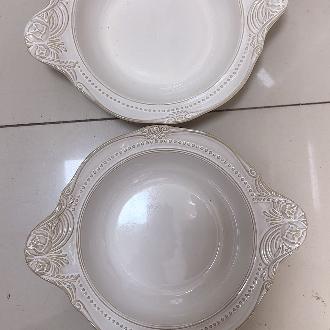 瓷片瑕疵特价陶瓷大碗