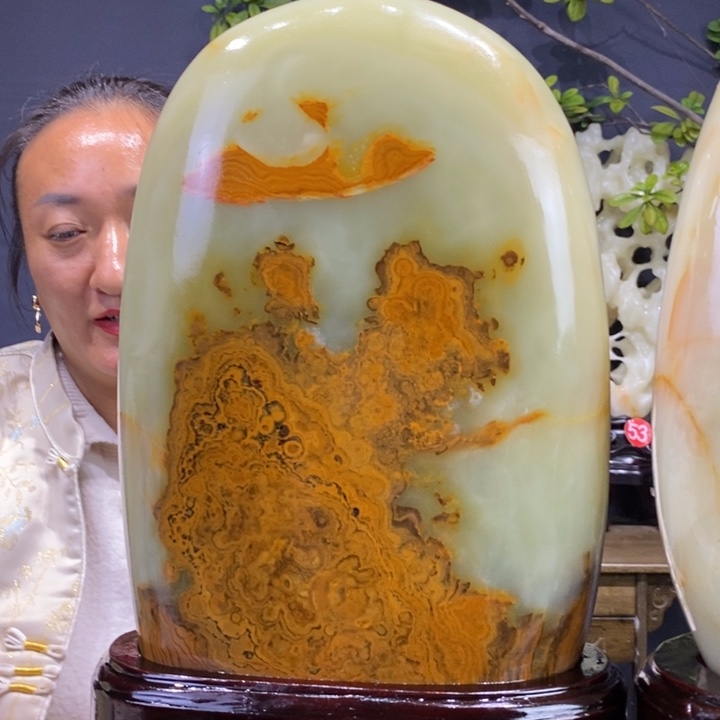 石材精品古青石摆件