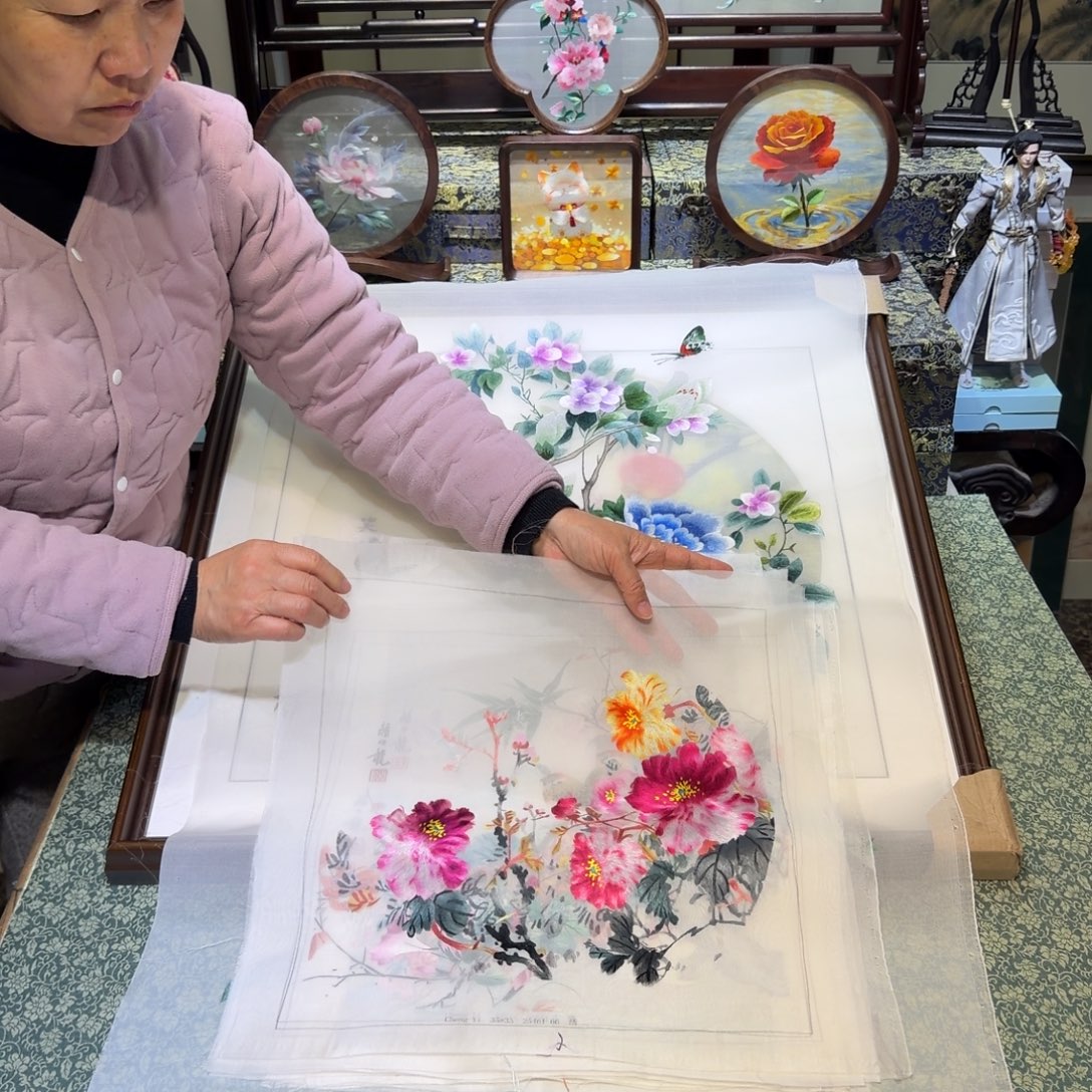 刺绣手工苏绣工艺