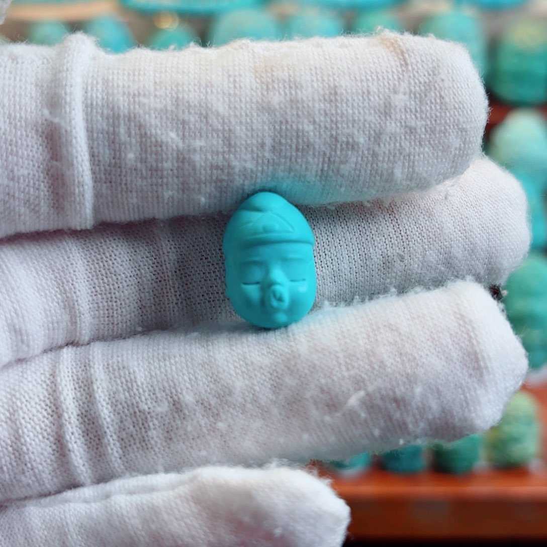 绿松石珠宝奇石未镶嵌