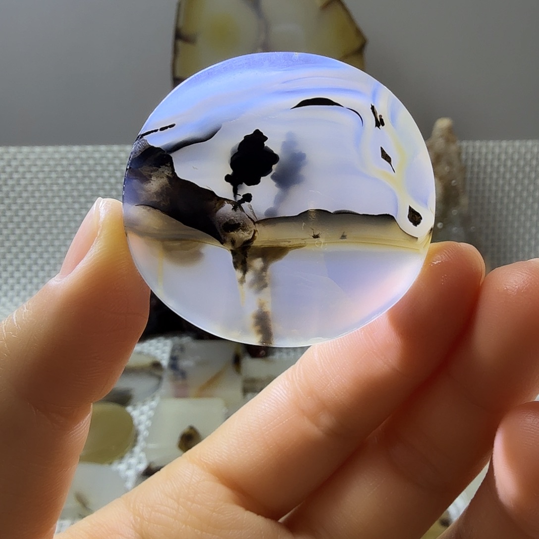 玛瑙/玉髓未镶嵌吊坠(不含链)16