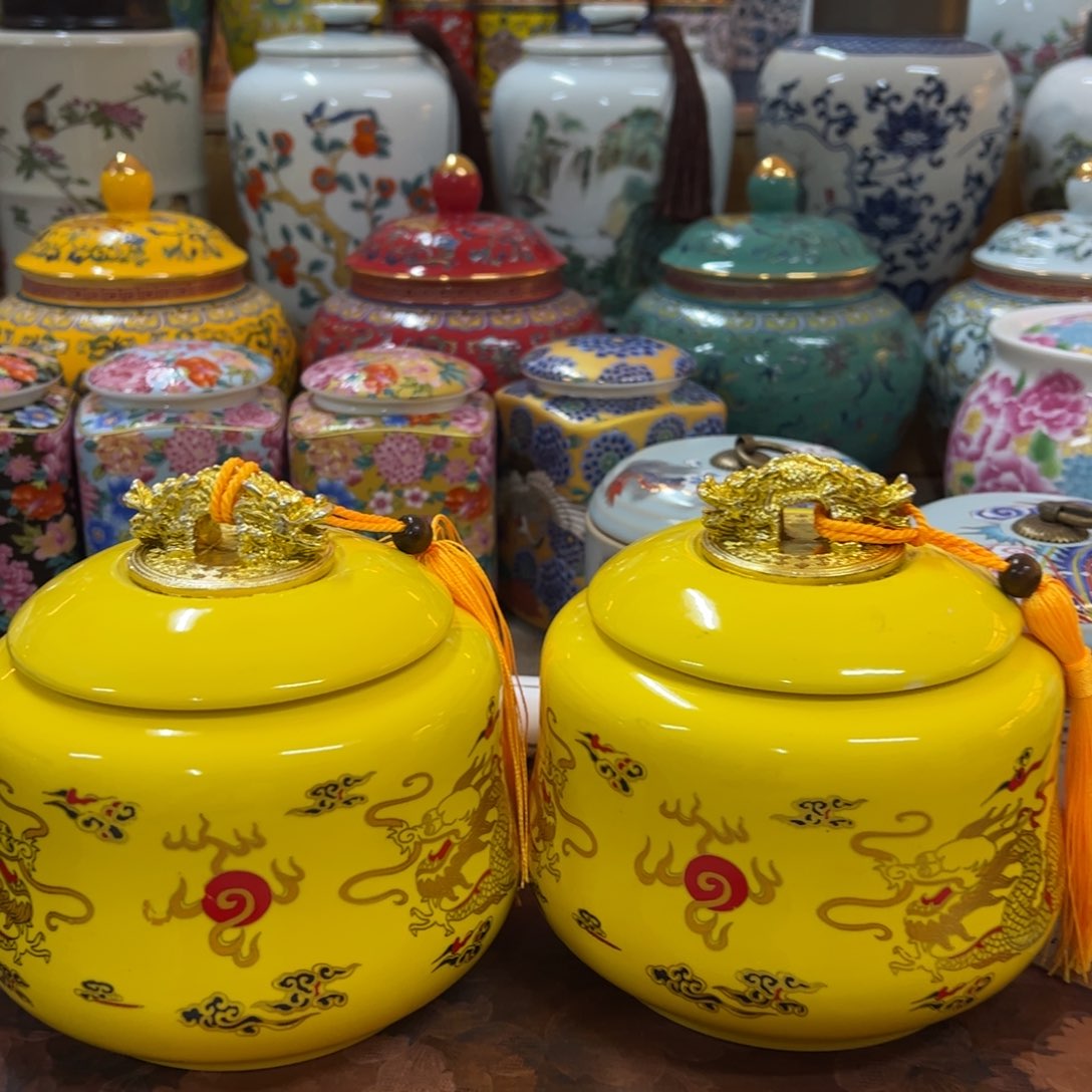 高端款家用茶叶罐