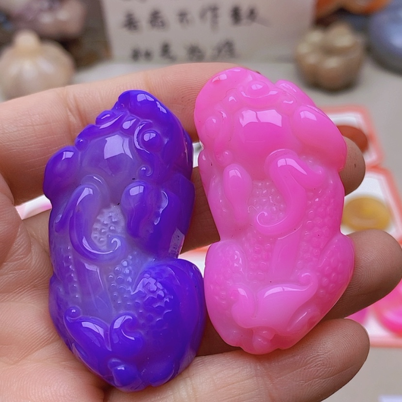 【闪购商品】未镶嵌玛瑙/玉髓珠宝半成品静**天
