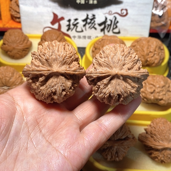 文玩核桃把件苹果园全品44 44