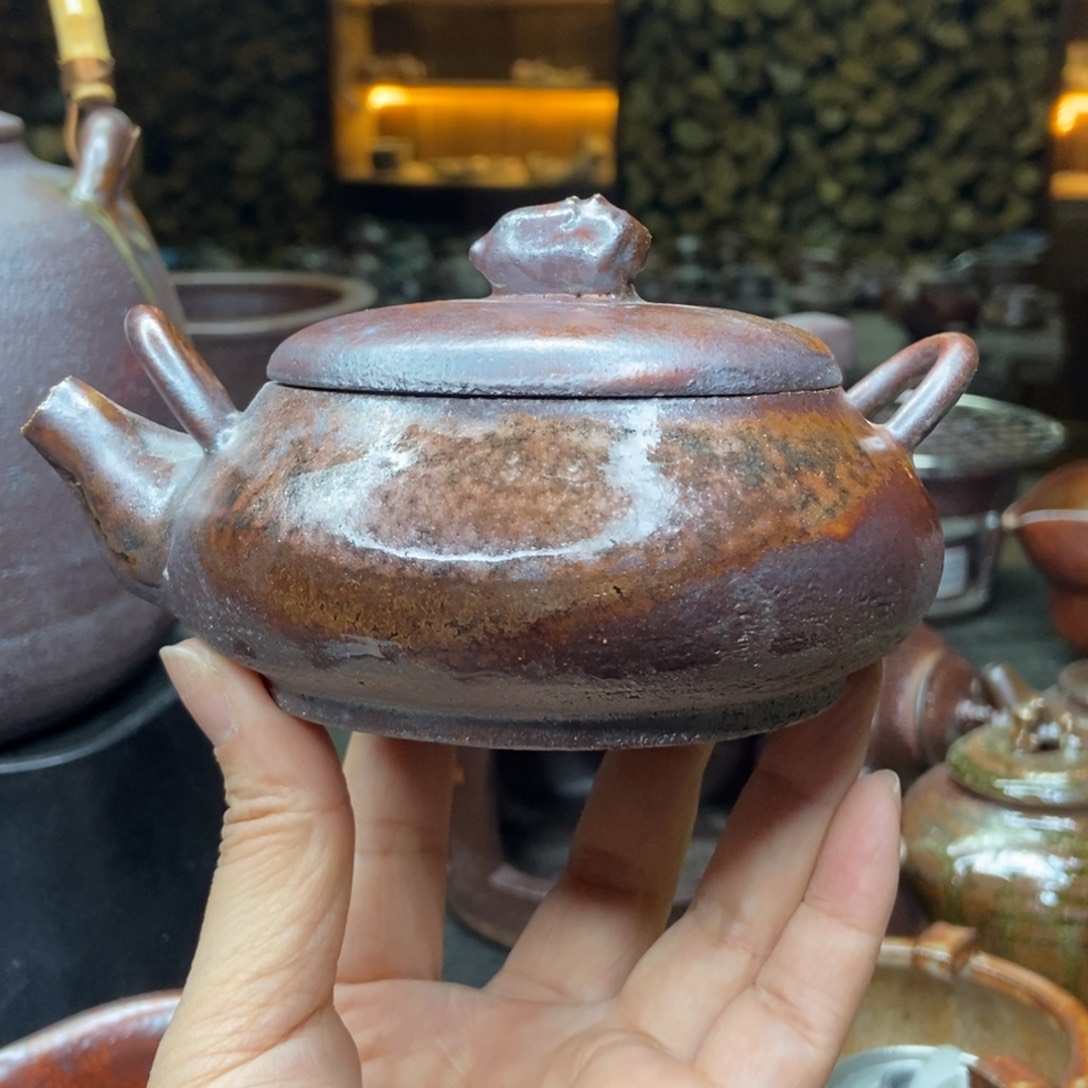 紫砂柴烧紫砂茶具