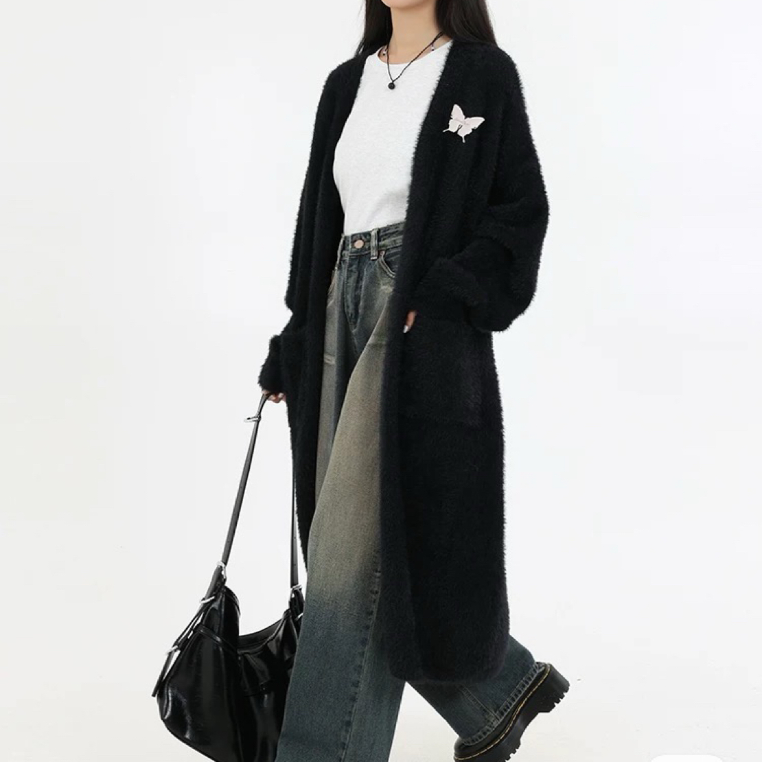 @橘子树原重磅长款毛衣外套5b1