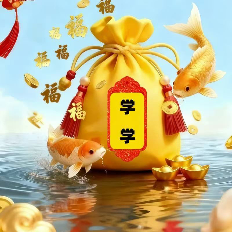 4号老师推荐 学生文昌 手绘卡 生肖挂饰