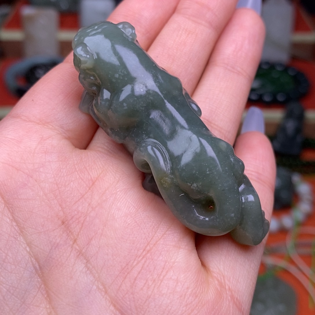 和田玉颈饰未镶嵌穿绳需备注