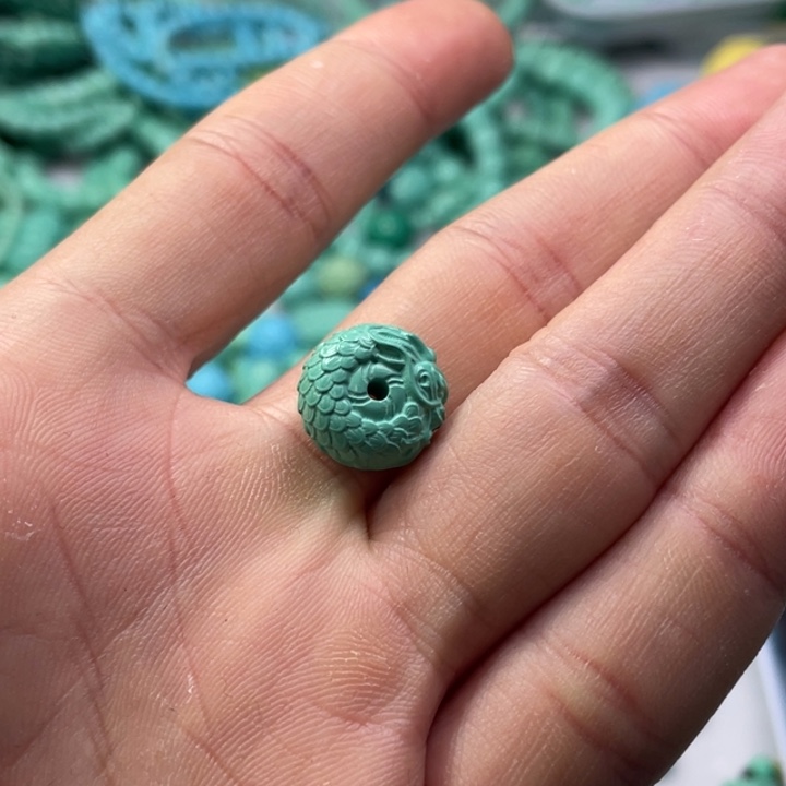 非金属卡14绿色龙扣