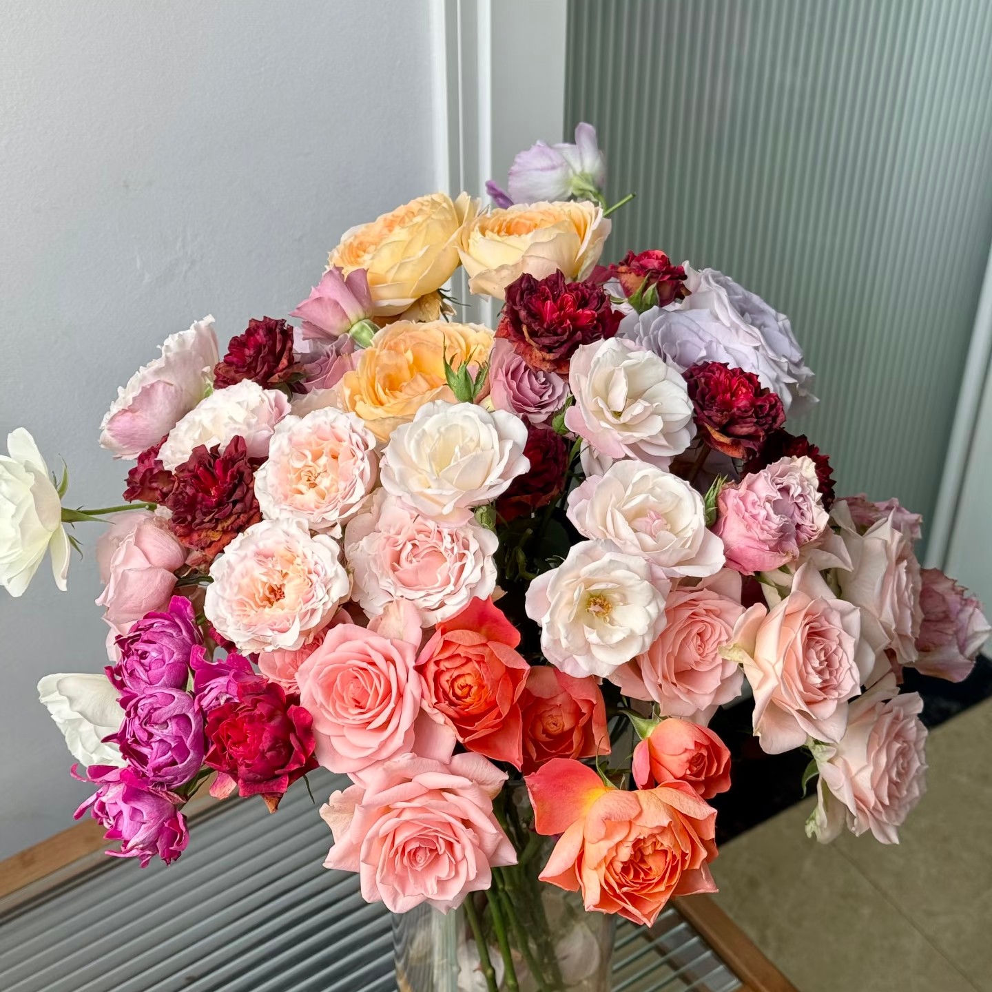 彩拼多头玫瑰10枝，昆明斗南顺丰直发