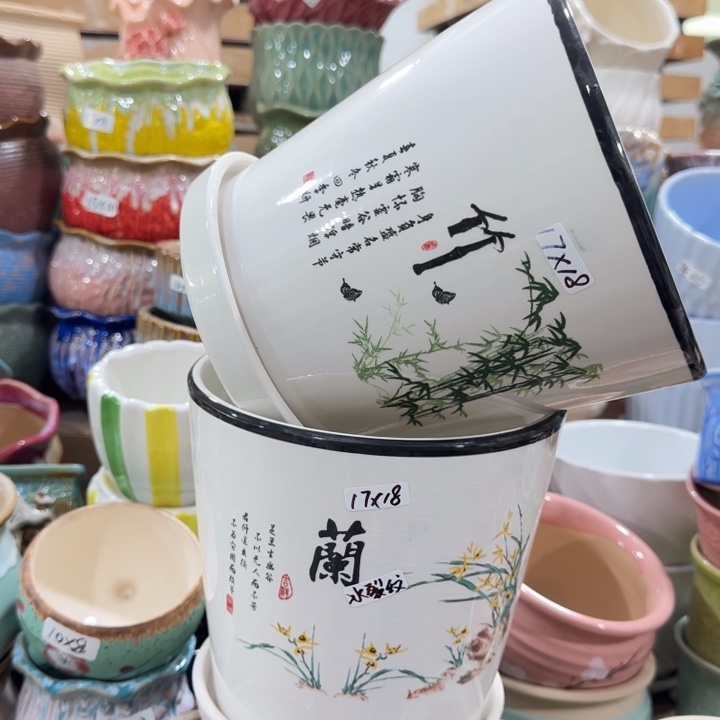 凑9块包邮，有孔，花盆