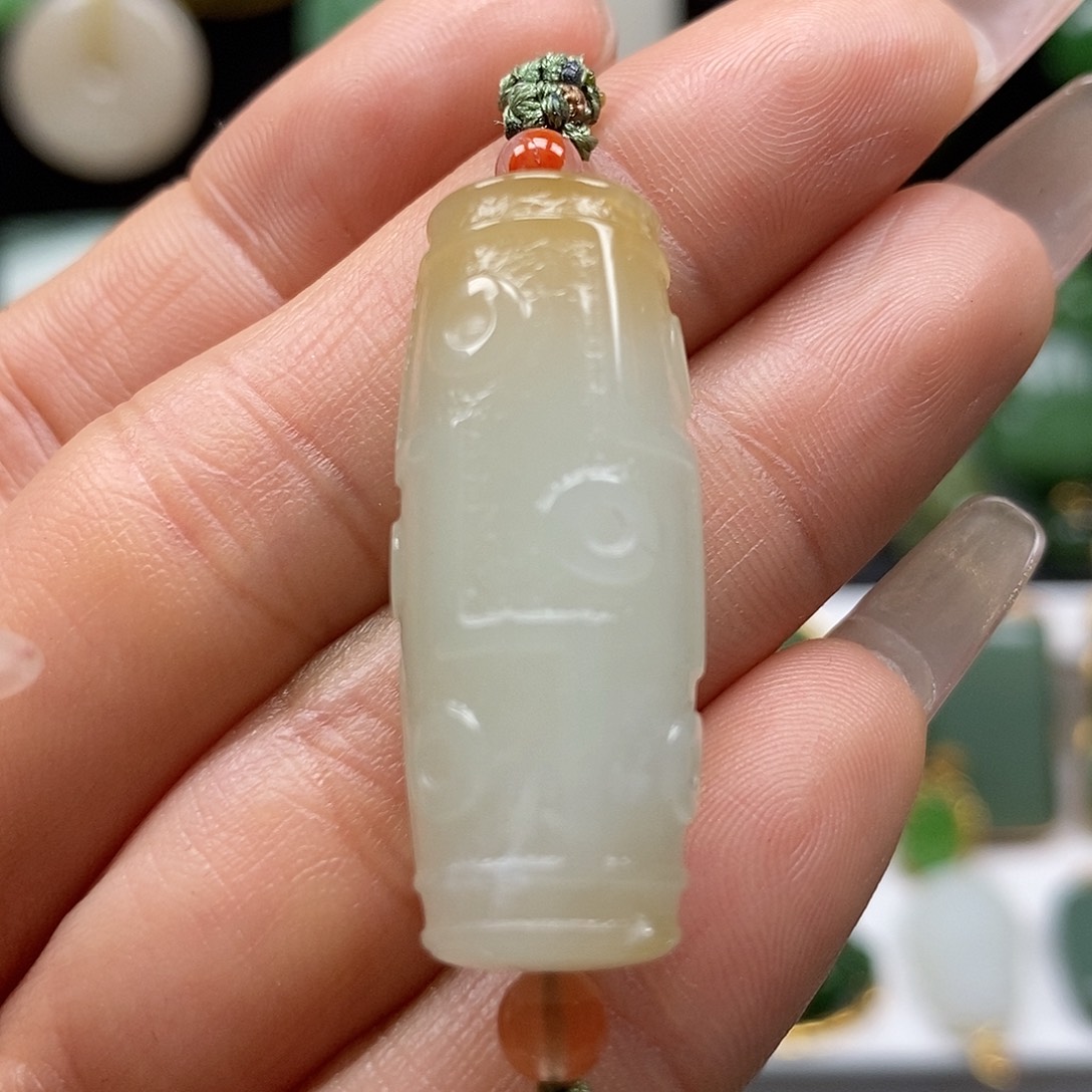 和田玉颈饰未镶嵌