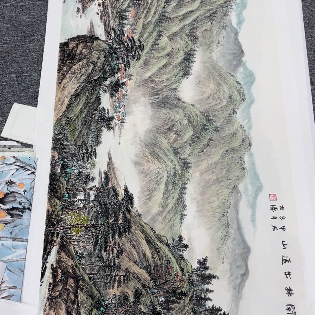 国画晴****界绘画艺术作品展