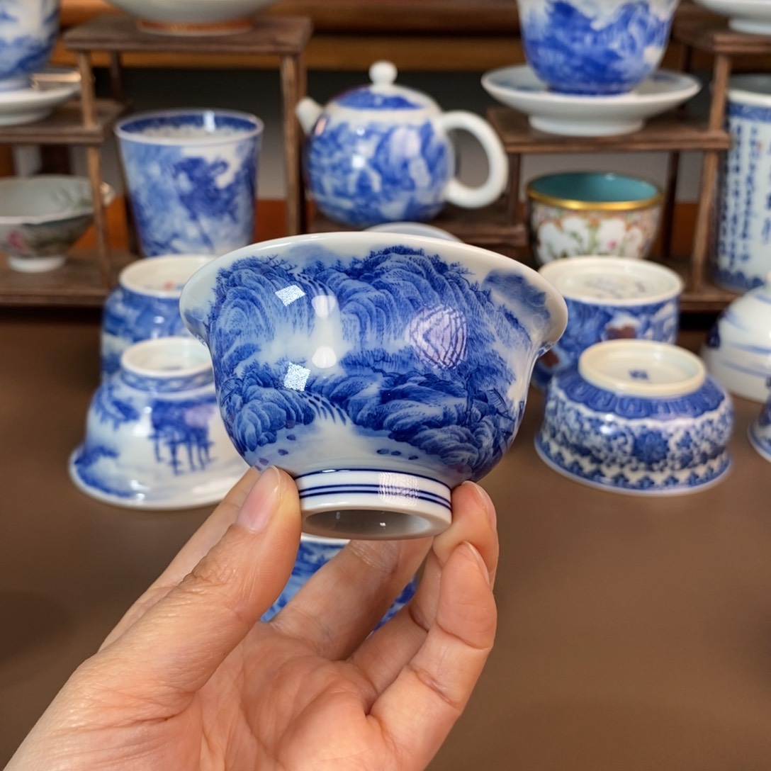 景德镇陶瓷手工手绘