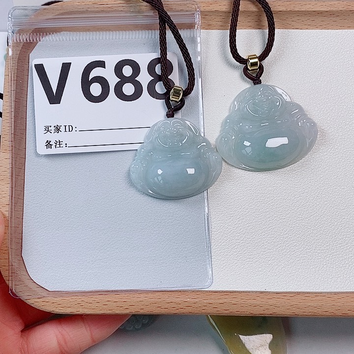 翡翠未镶嵌颈饰天然多样性发货一件