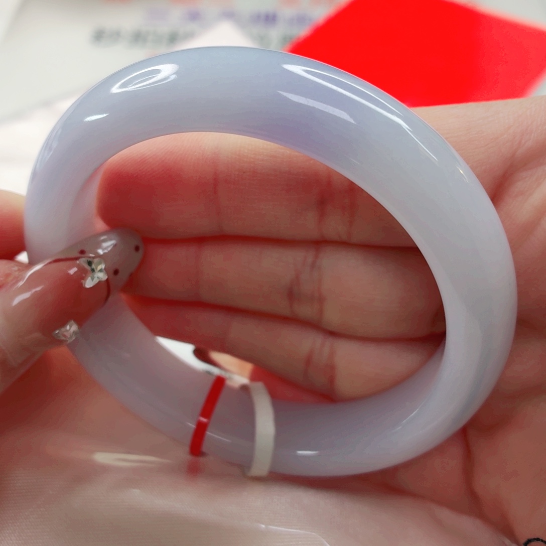 翡翠未镶嵌手镯55.7x488