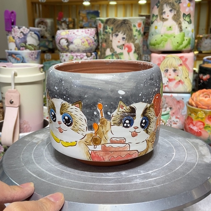 景德镇艺术手绘作品