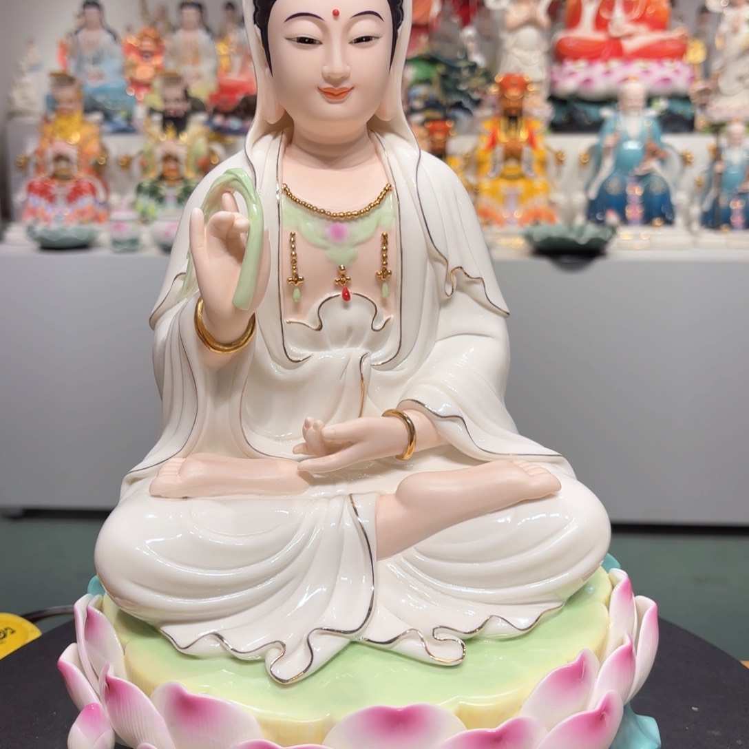 【闪购商品】摆件瓷摆件观音14吋