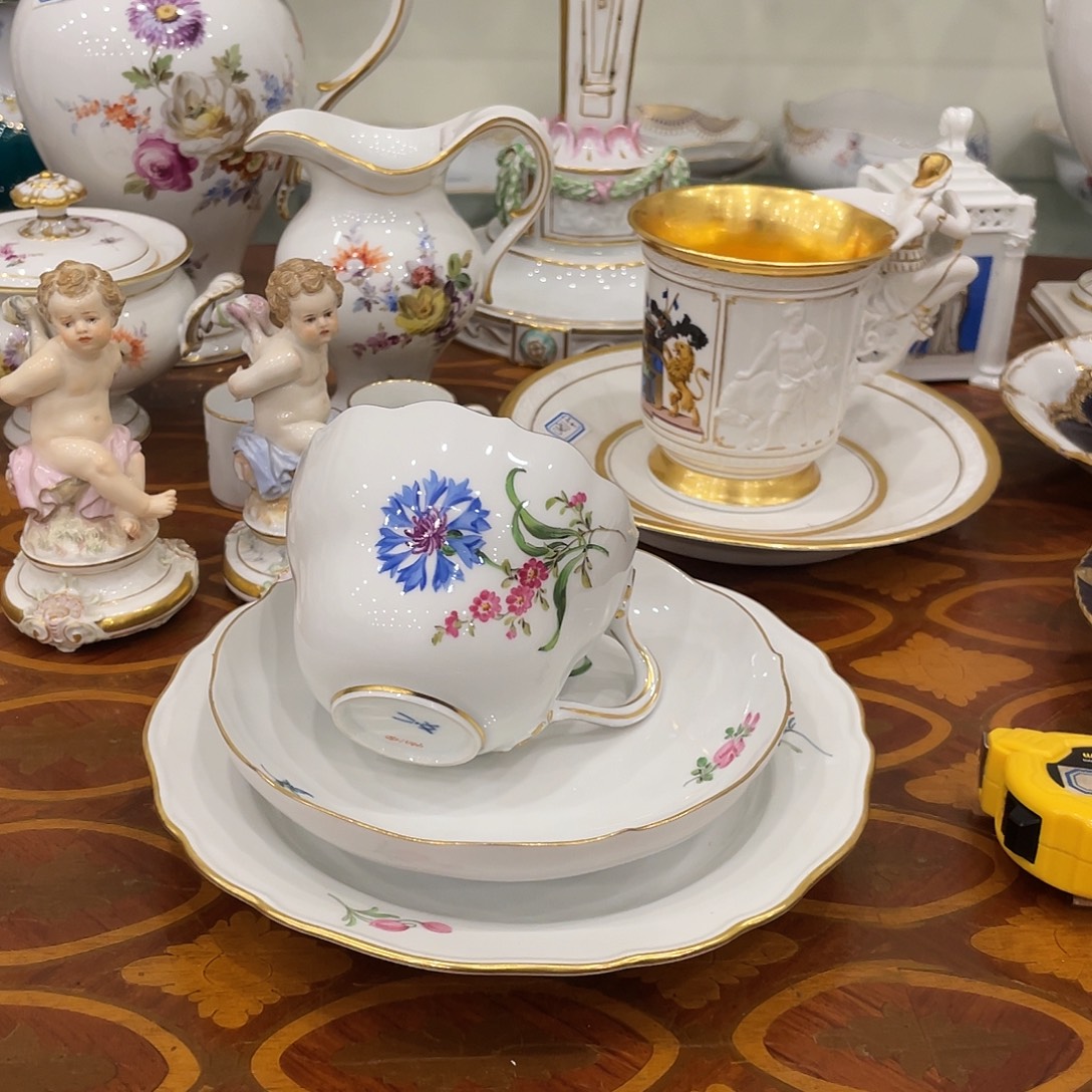 摆件中古二等咖啡杯碟盘