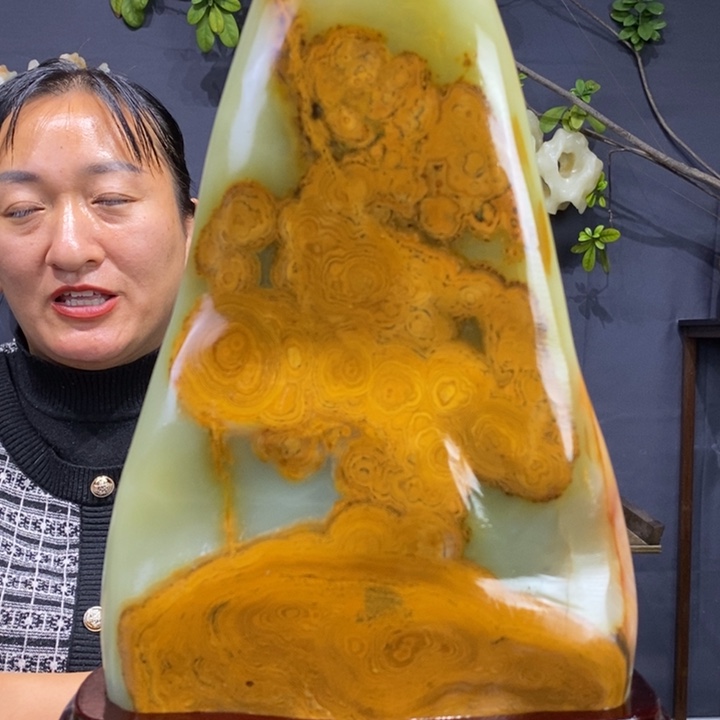 石材精品古青石摆件