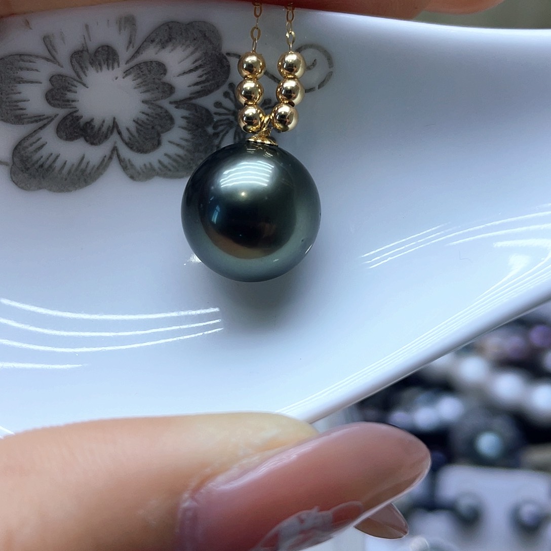 海水珍珠颈饰18K金镶嵌