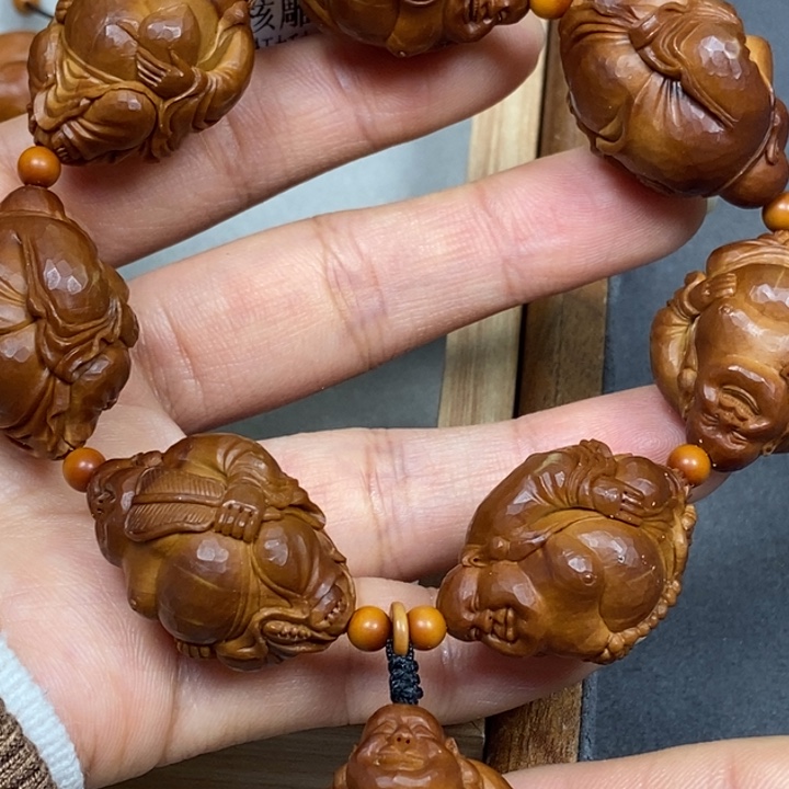 橄榄核手串/手链弥勒百态2.3✖️3.0