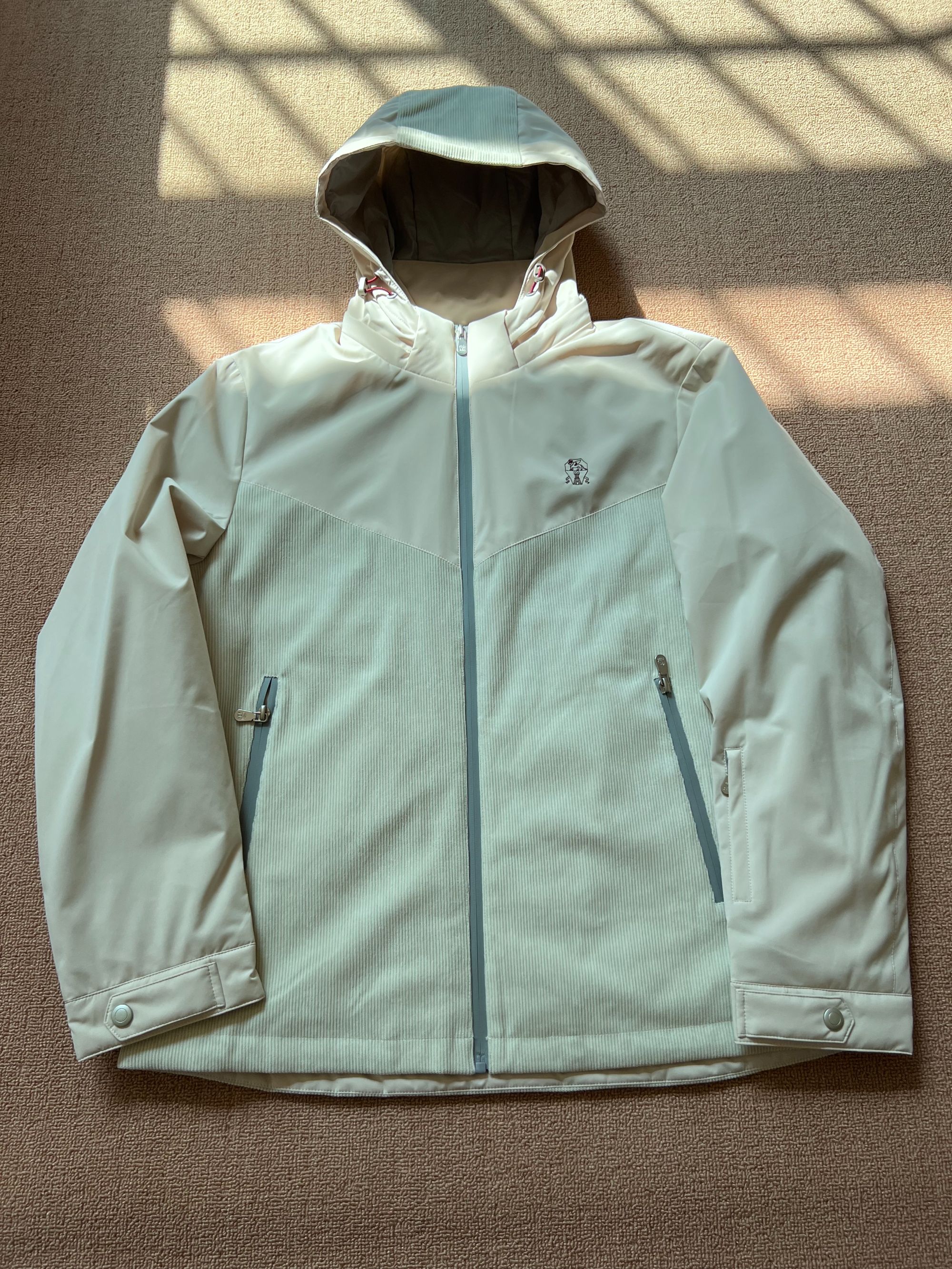 【大凯精选】BC同款 专柜定制休闲连帽可拆卸外套棉服男士