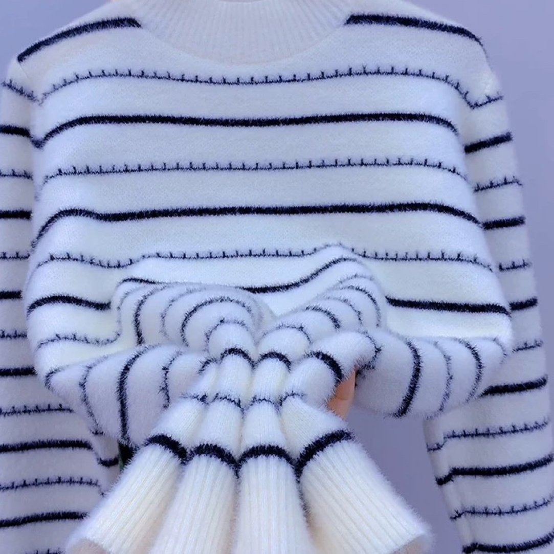 （901-1000）2025新款网红时尚加厚韩版秋冬外穿宽松复古百搭毛衣