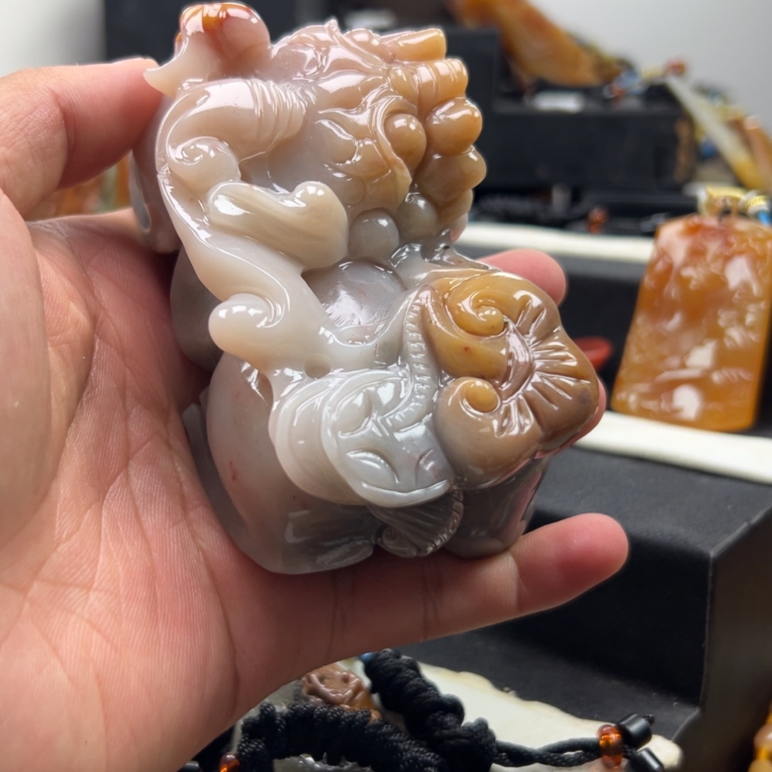 石英质玉（黄龙玉）未镶嵌多选一发货