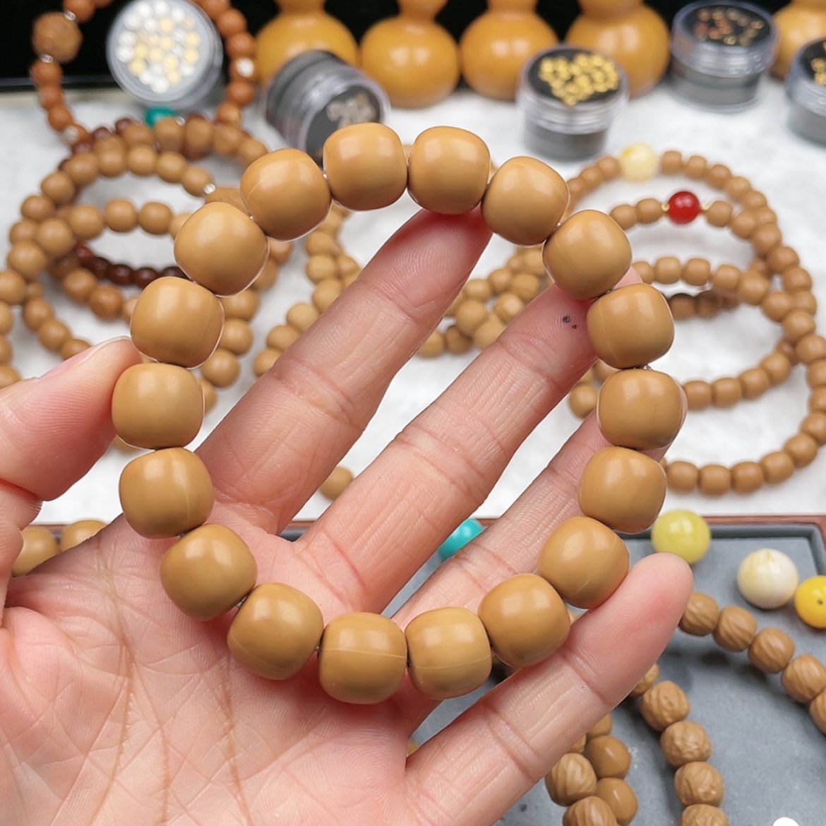 【闪购商品】猴头核桃手串醉****）猴头核桃精品老型