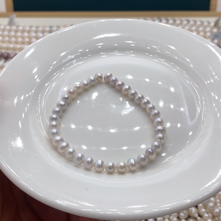 【闪购商品】颈饰合金淡水珍珠