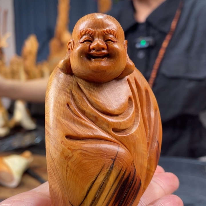 柏木（崖柏）手把件
