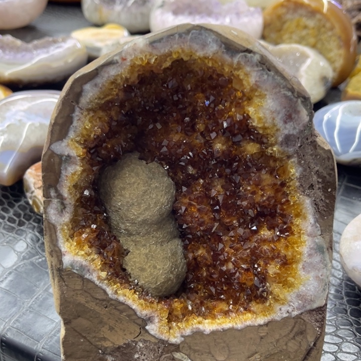 水晶未镶嵌珠宝半成品