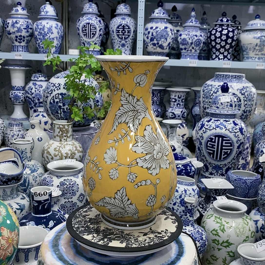 【闪购商品】摆件万寿果玉壶春瓷器摆件…………………………