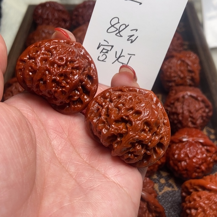 吊坠文玩核桃宫灯2