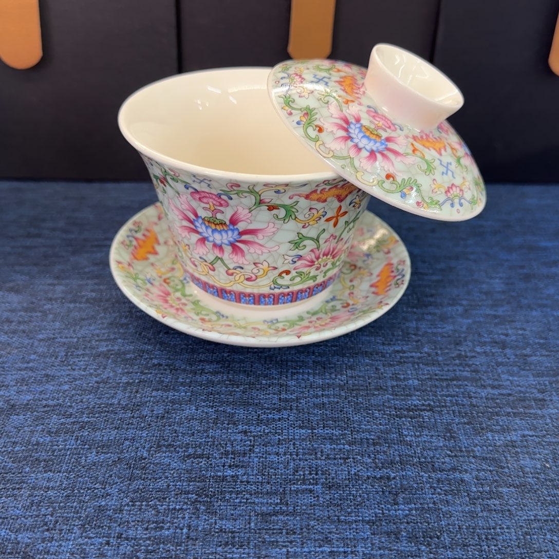 这些盖碗真好看！！！