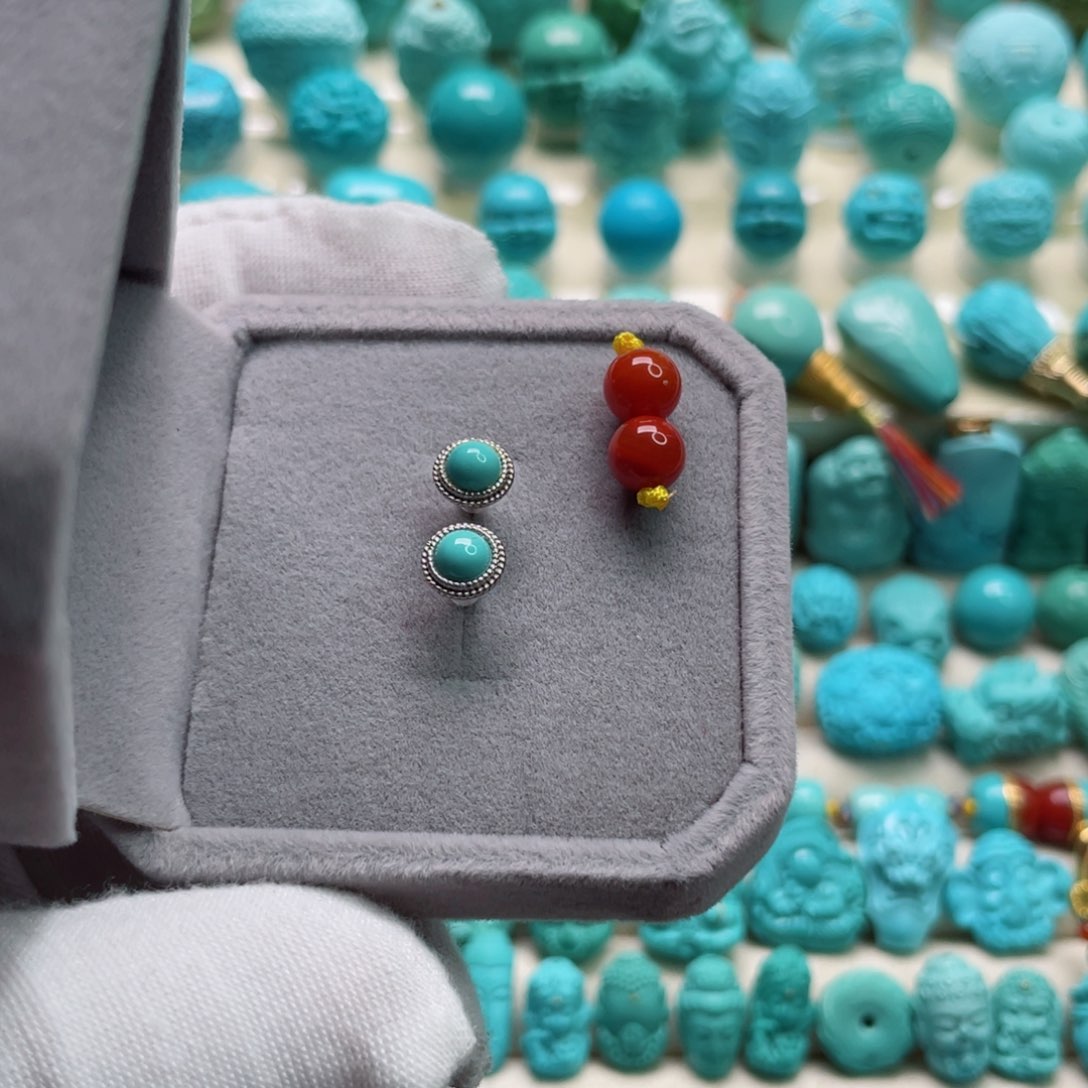 南红玛瑙珠宝奇石银S925镶嵌