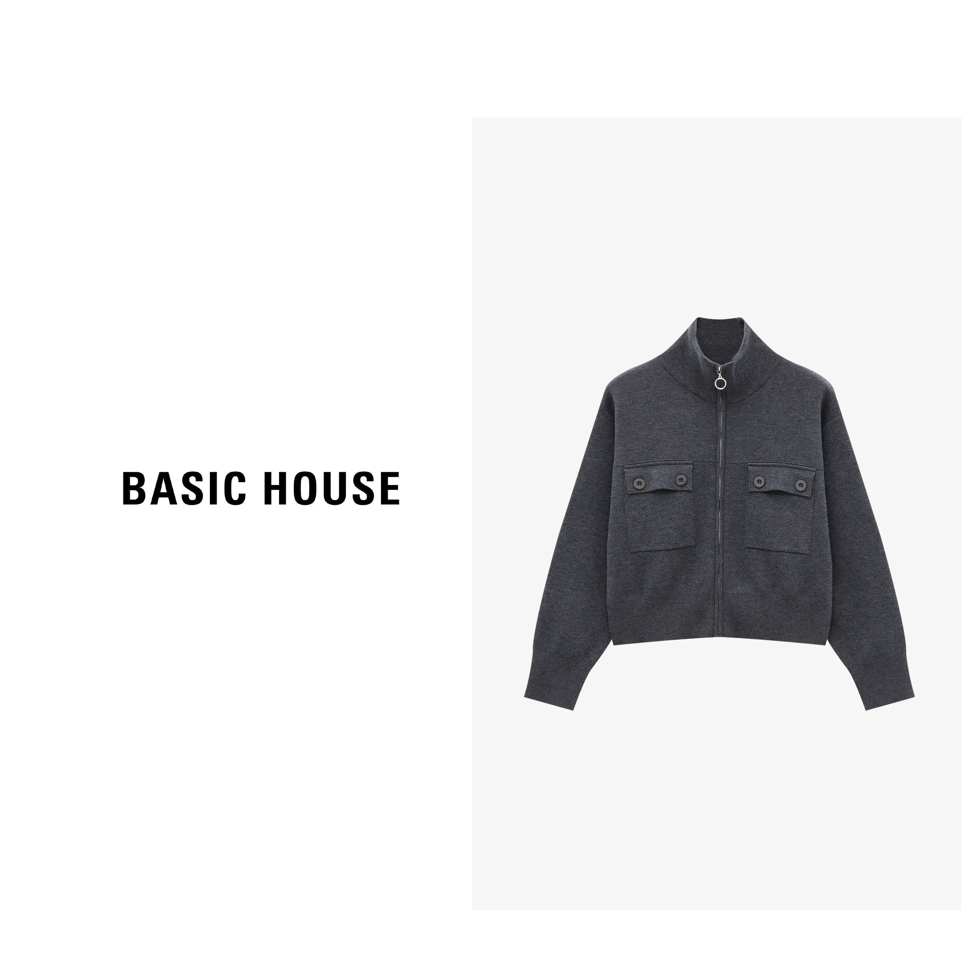 【赵老板专享】Basic House/百家好百搭老钱风女生毛衣-B0625B5GSC2