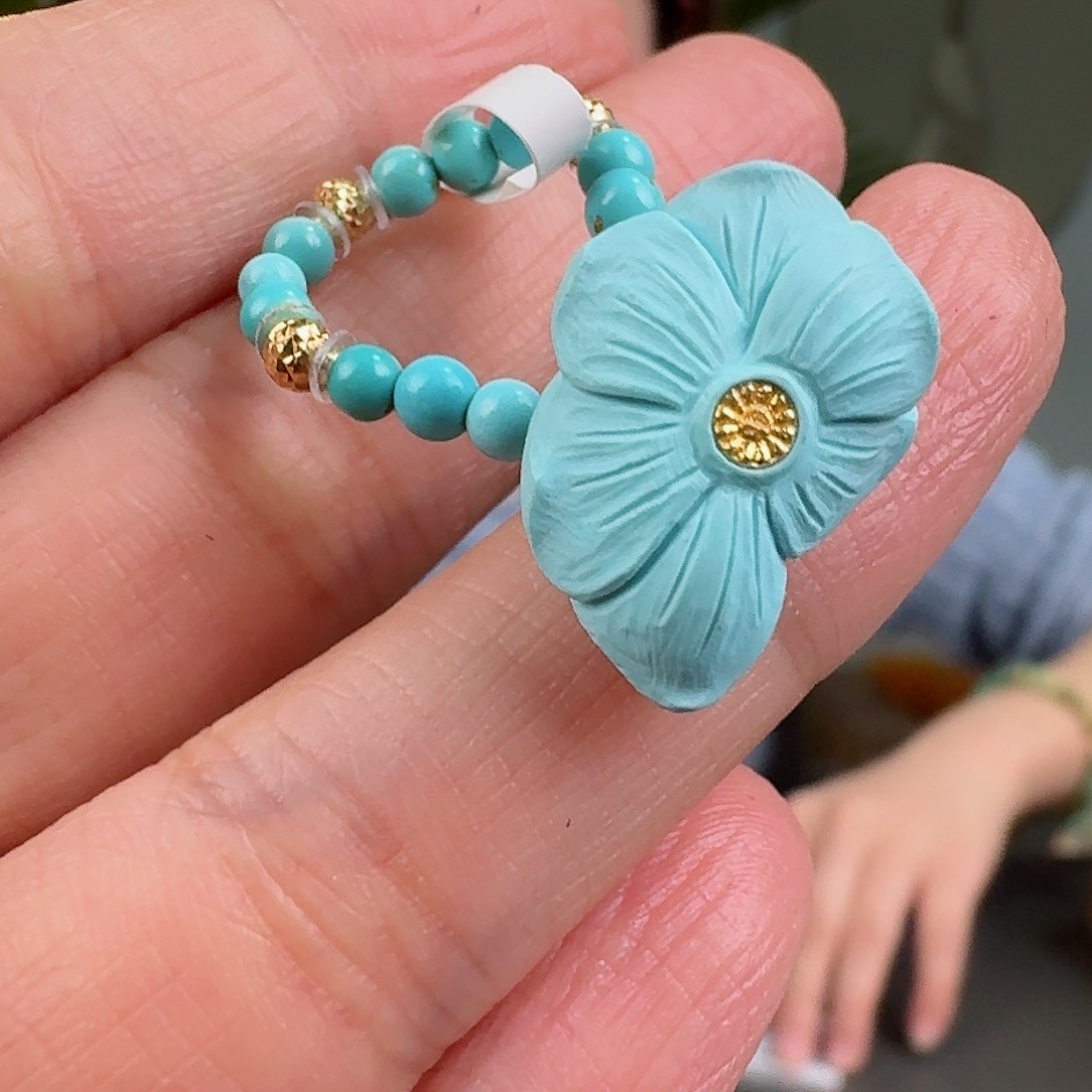 绿松石珠宝奇石未镶嵌