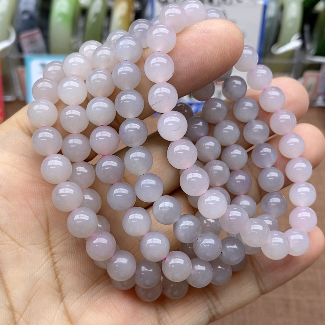 未镶嵌手串和田玉卡8拍一发一