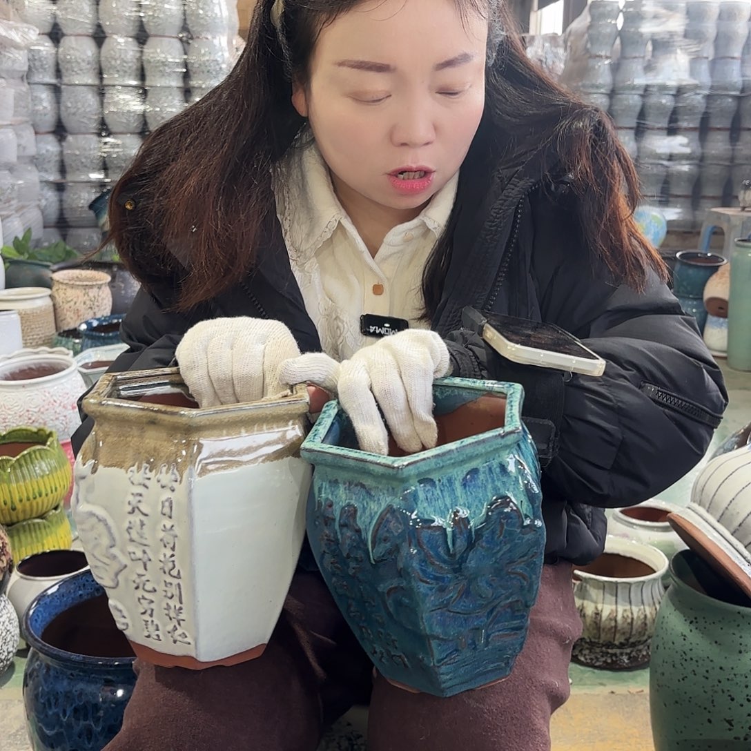 正品两个高20/16红陶