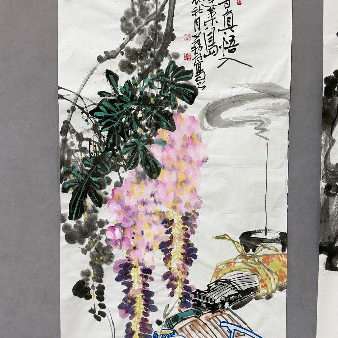 国画国画纯手绘作品请放心去藏