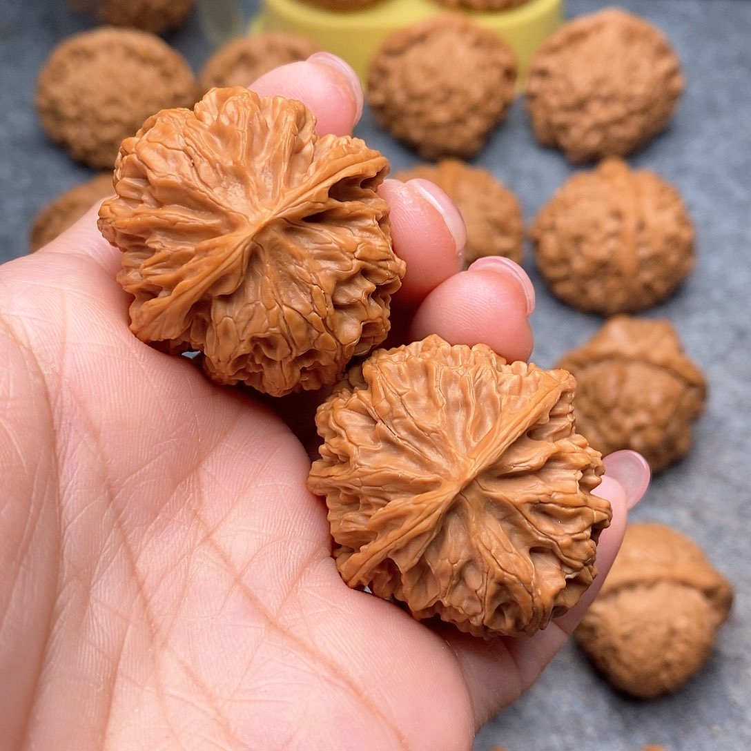 文玩核桃把件精品苹果37