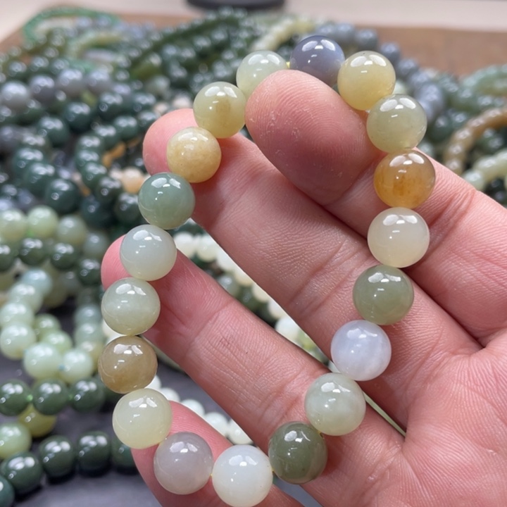 和田玉手链未镶嵌