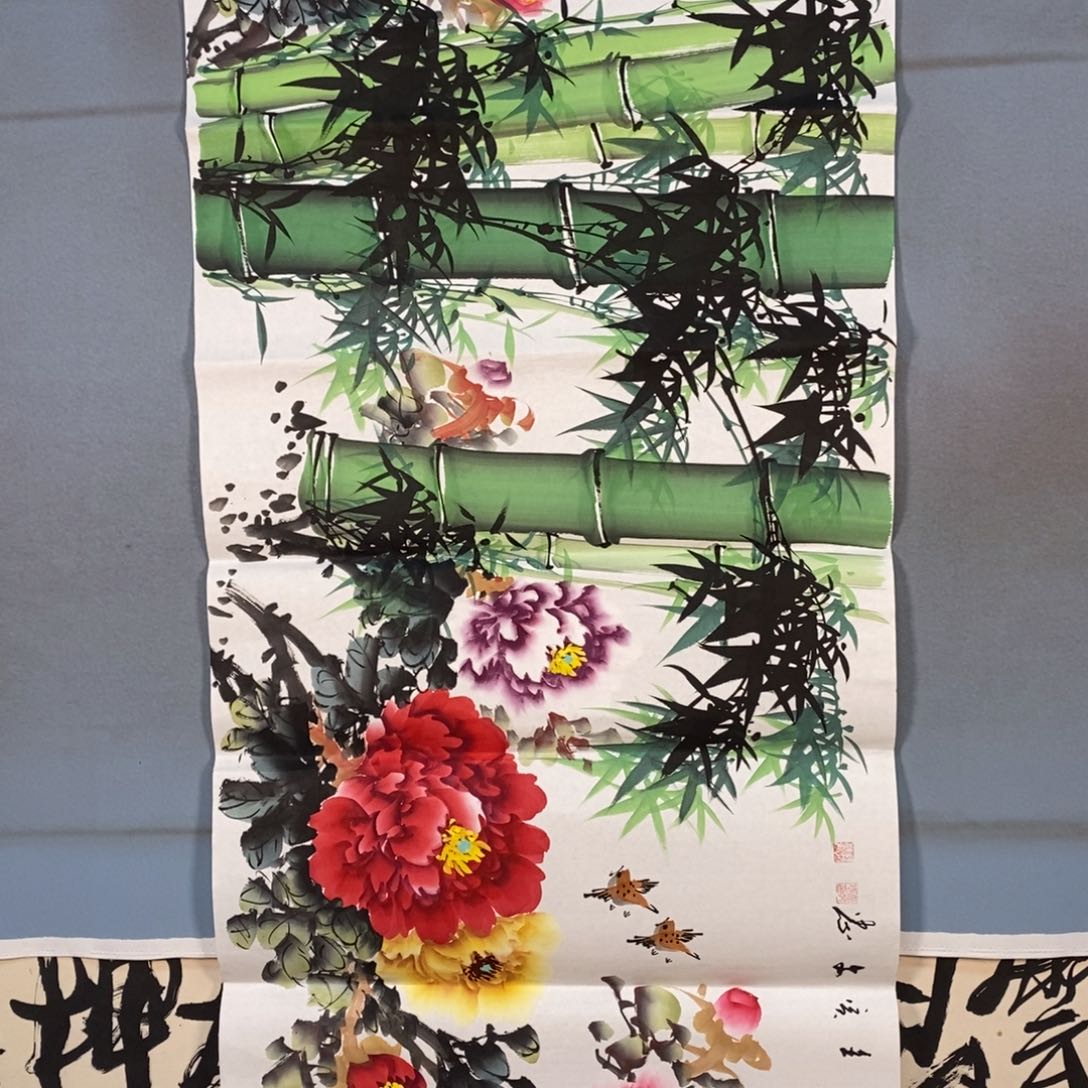 国画440牡丹花盛开的季节