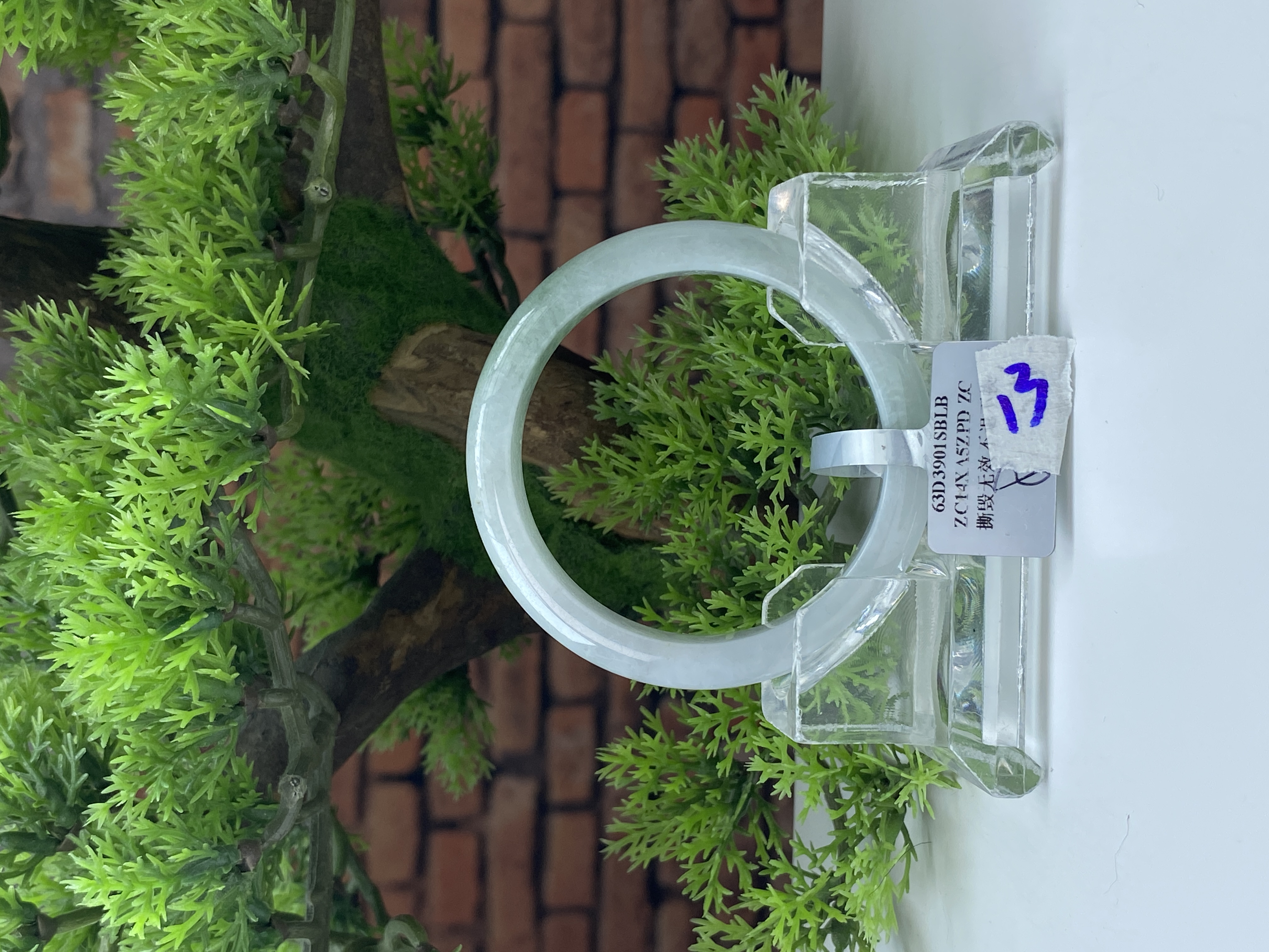 55【刀客砍价王】燕子-天然缅甸A货翡翠手镯   K13