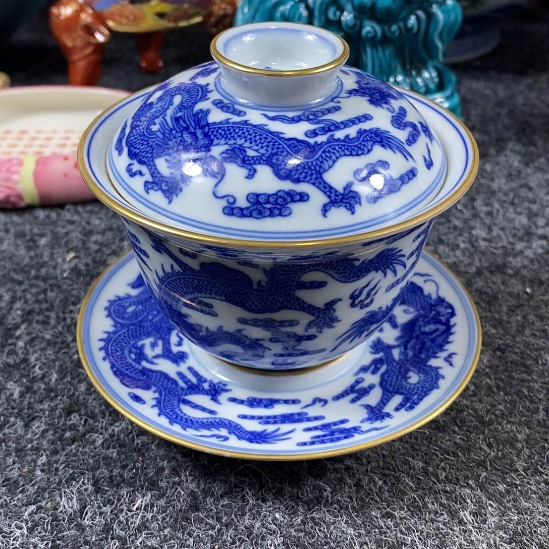 手工手绘陶瓷摆件工艺品