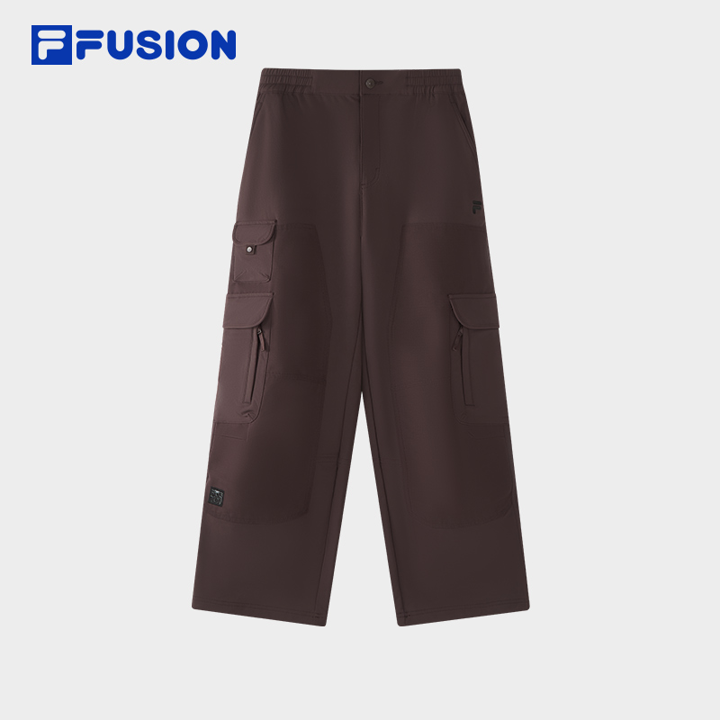 FILA斐乐潮牌男裤四面弹舒适运动裤复古街头风工装裤T11M613803