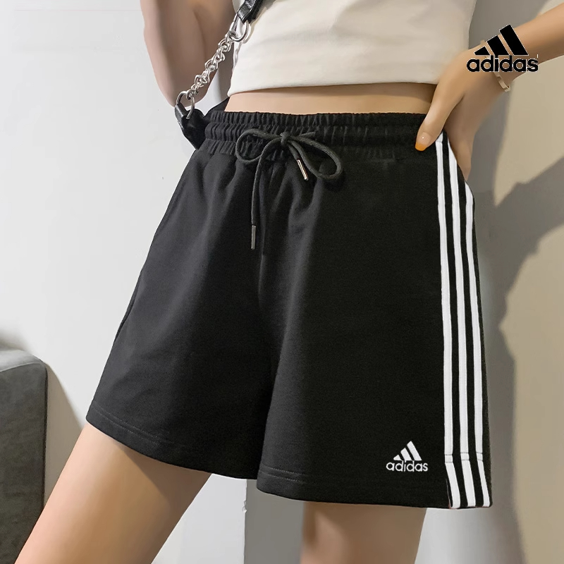 Adidas阿迪达斯正品女裤夏季跑步训练宽松透气休闲运动短裤GM5523